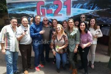 Encuentro de amigos de La Garita-Telde (Foto TA)